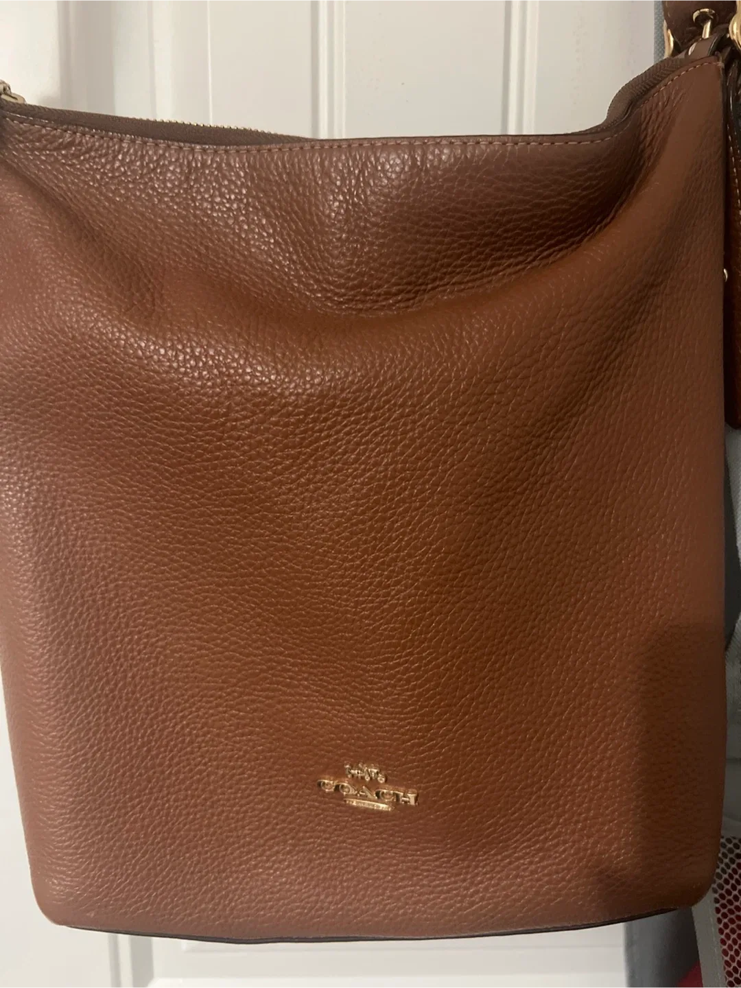 Coach Leather Hobo Bag - Brown image indicator(2)