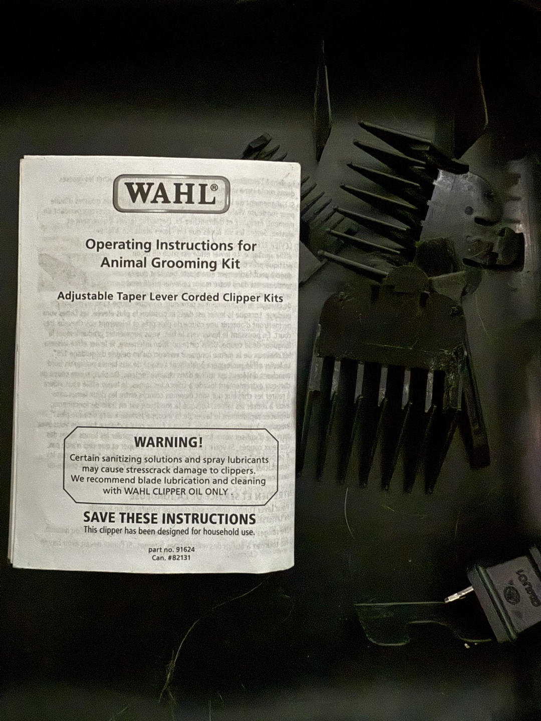 Wahl Animal Grooming Kit, Adjustable Taper Lever - photo 3