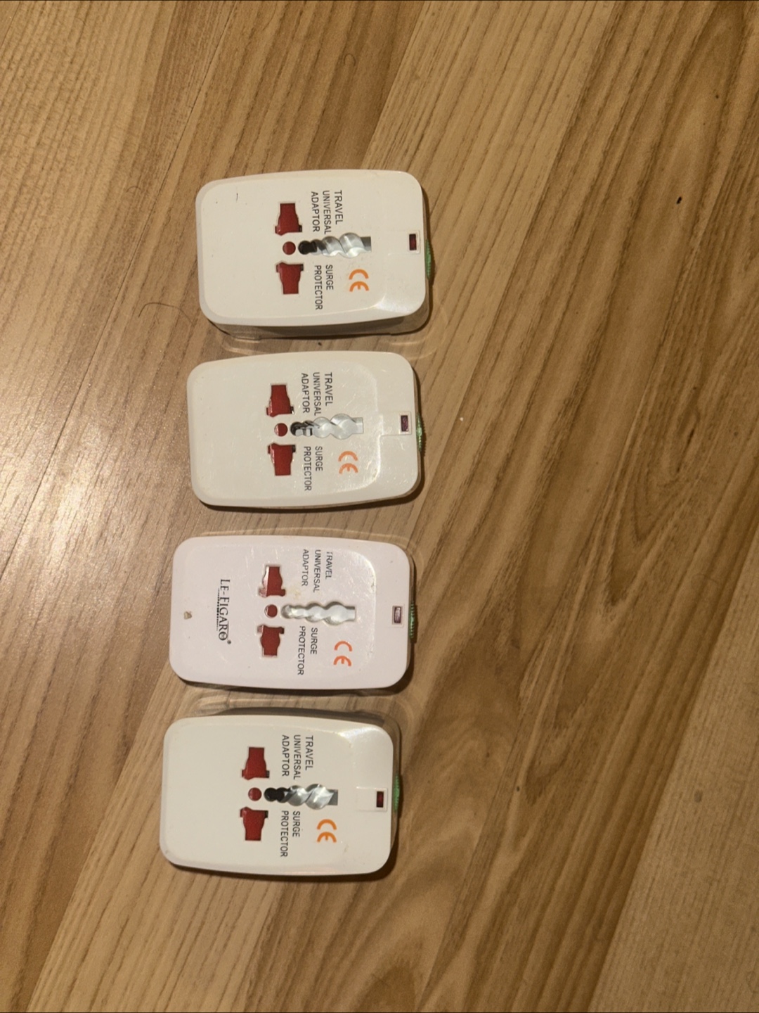 4 Universal Travel Adapters