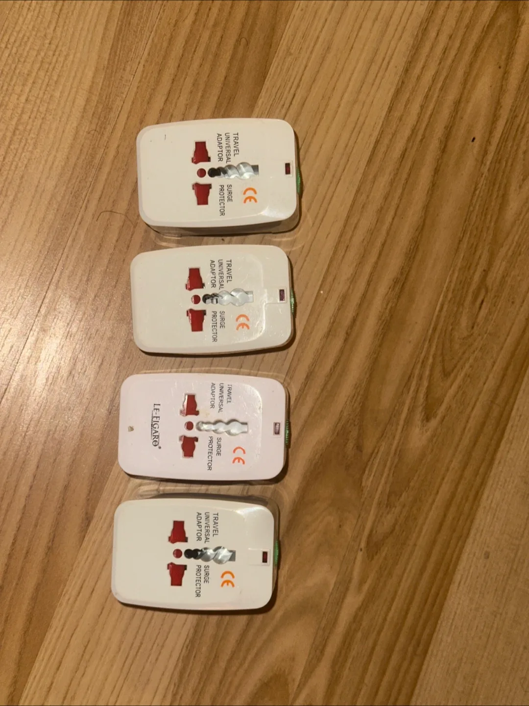 4 Universal Travel Adapters thumbnail