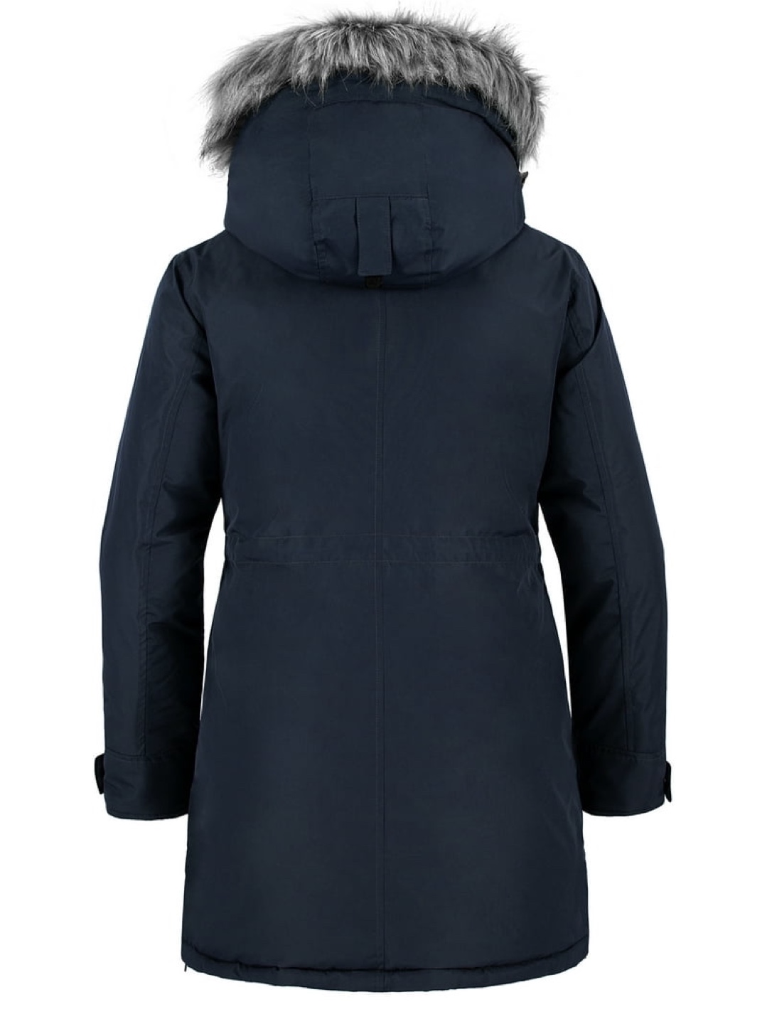 Wantdo Women's Navy Winter Jacket Parka with Hood, Size Large - photo 3