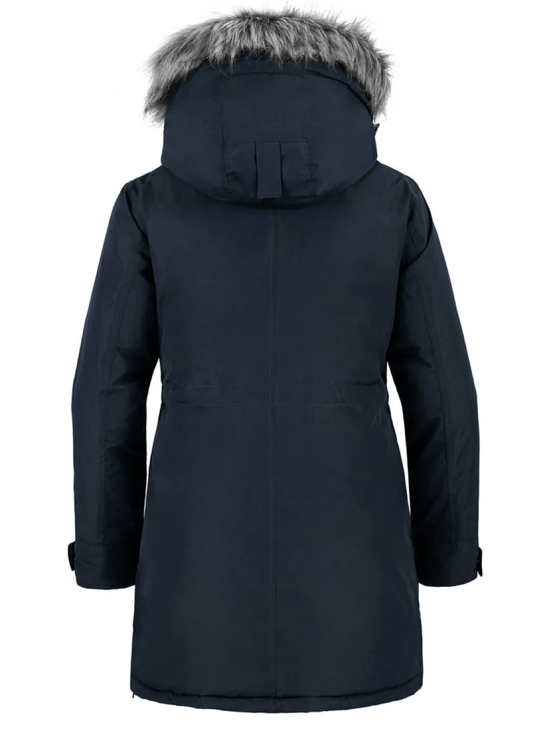 Wantdo Women's Navy Winter Jacket Parka with Hood, Size Large image indicator(3)