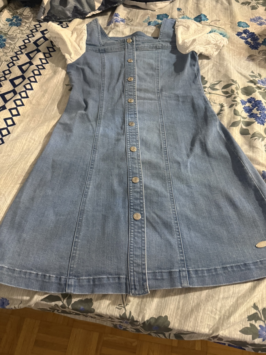 Guess Los Angeles Denim Dress - Size 14