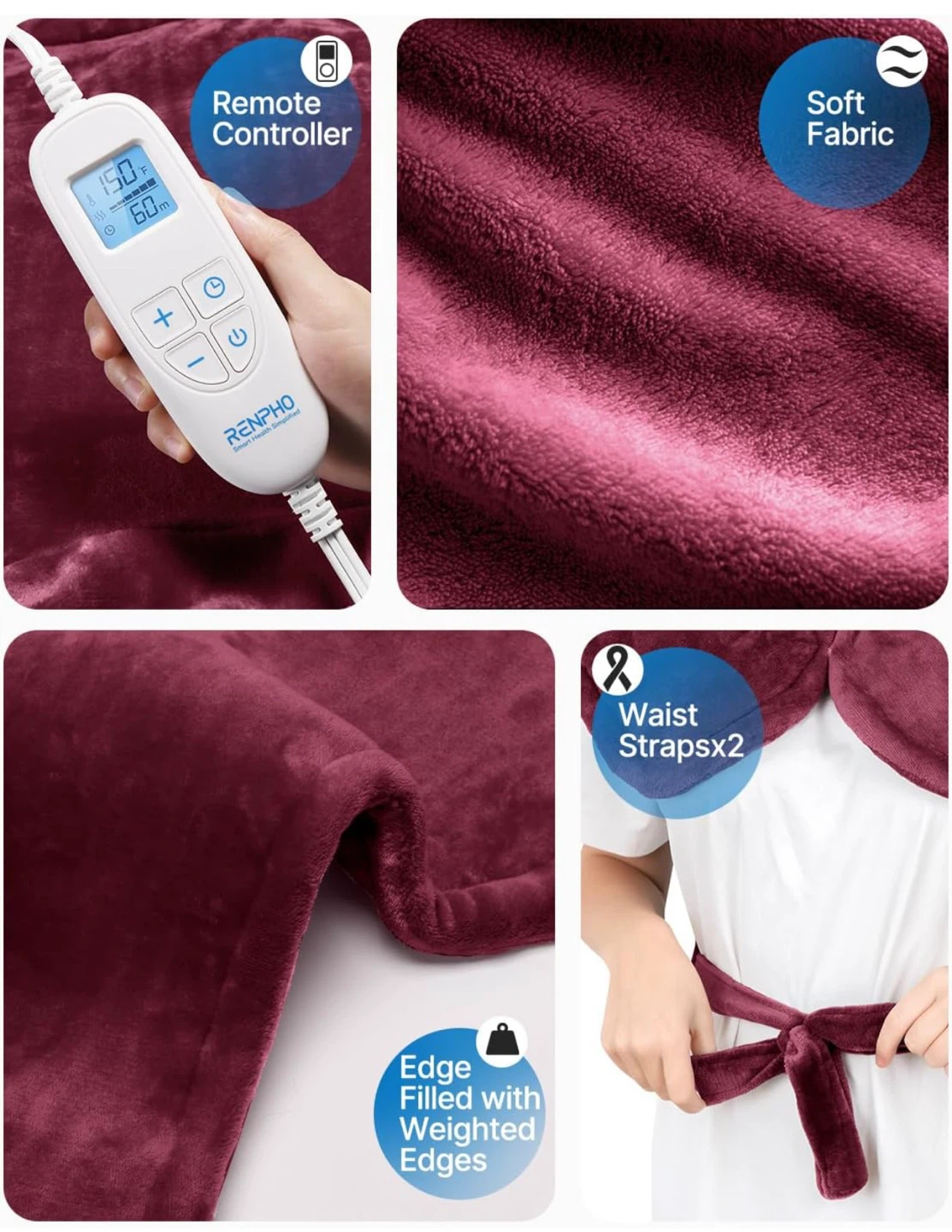 RENPHO Full Body Heating Pad - King Size - photo 5