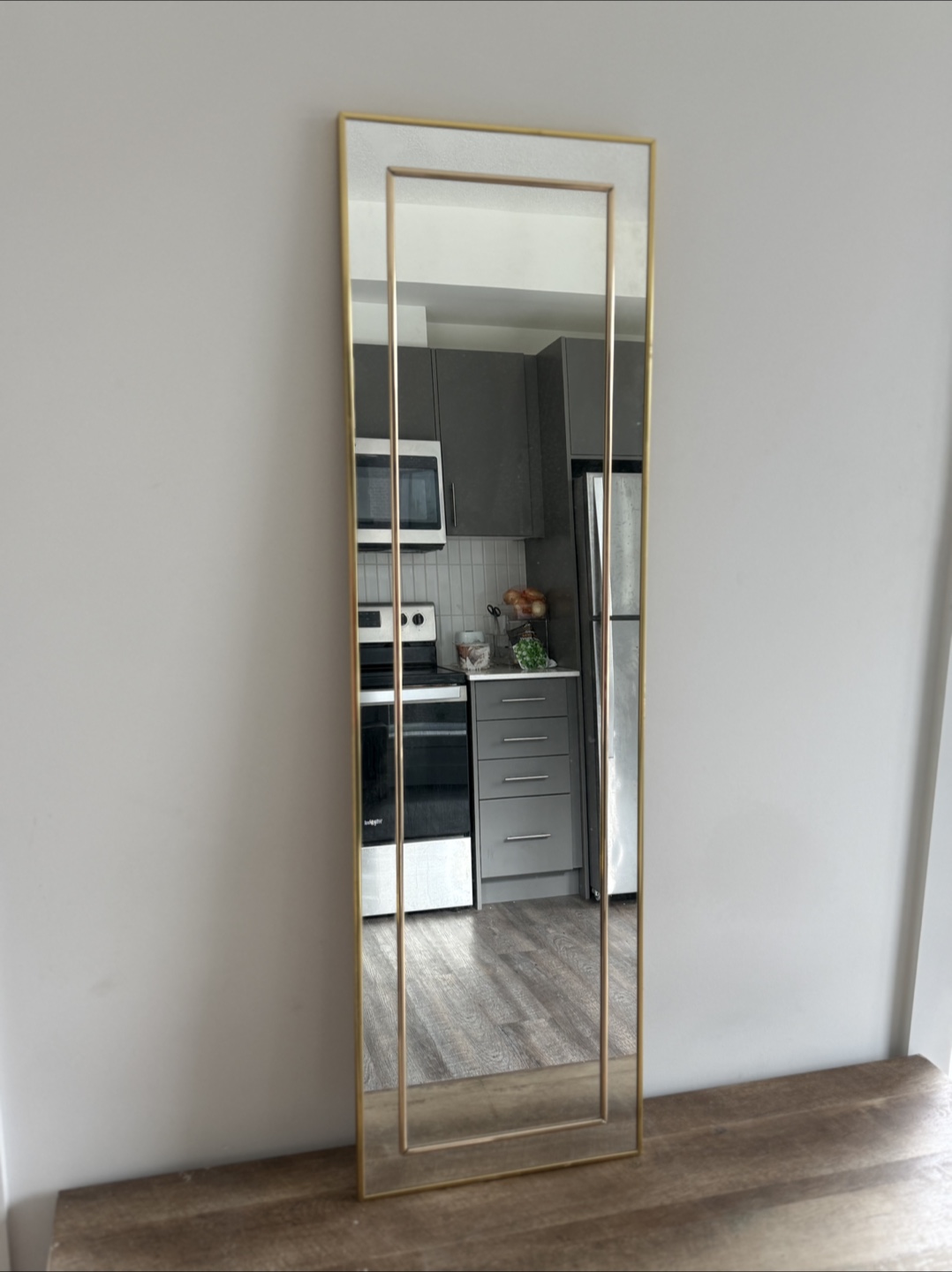 Gold Framed Mirror - Full Length