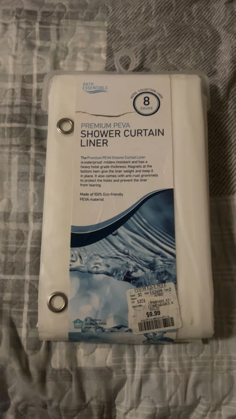 Shower Curtain Liner - NEW thumbnail