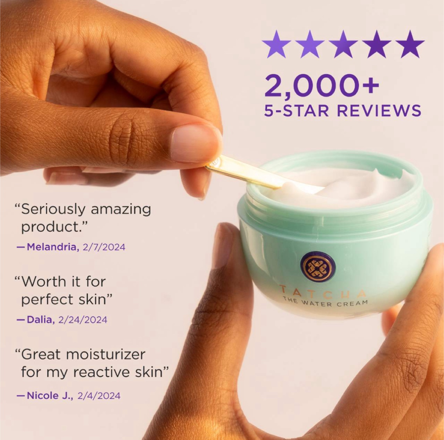 Tatcha The Water Cream Moisturizer (10ml) - photo 4