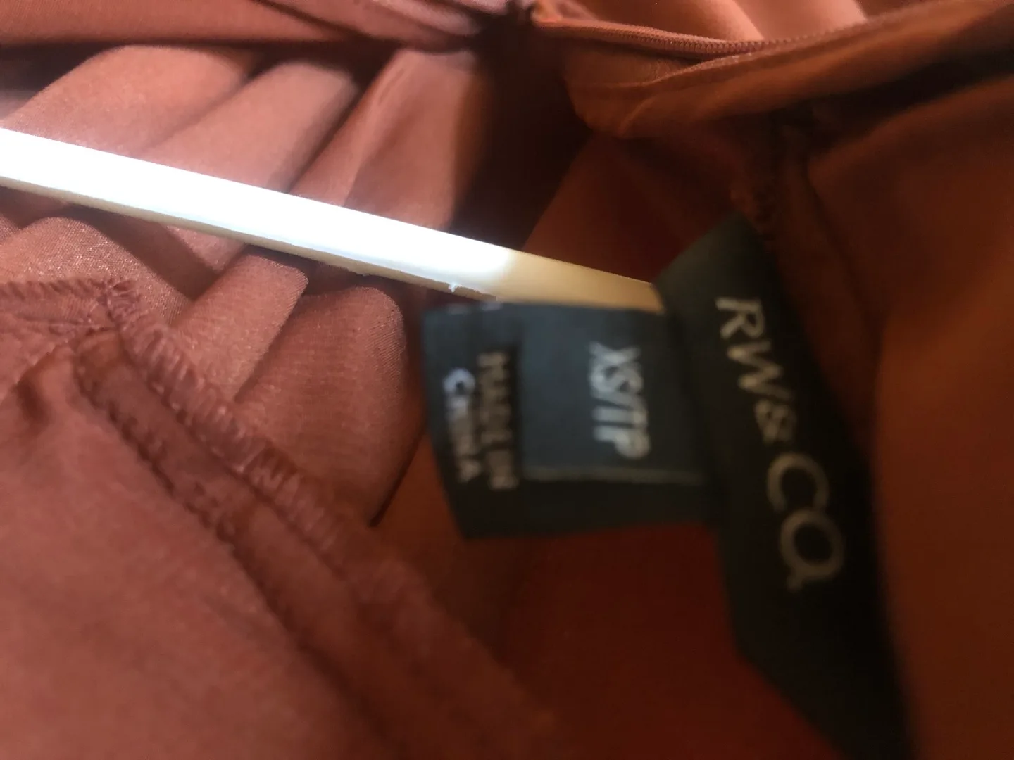 RW&CO XS Brown/Rusty colour Blouse image indicator(3)