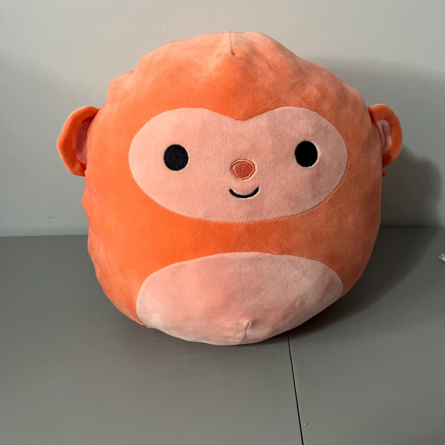 Squishmallow Elton the Peach Monkey 8”