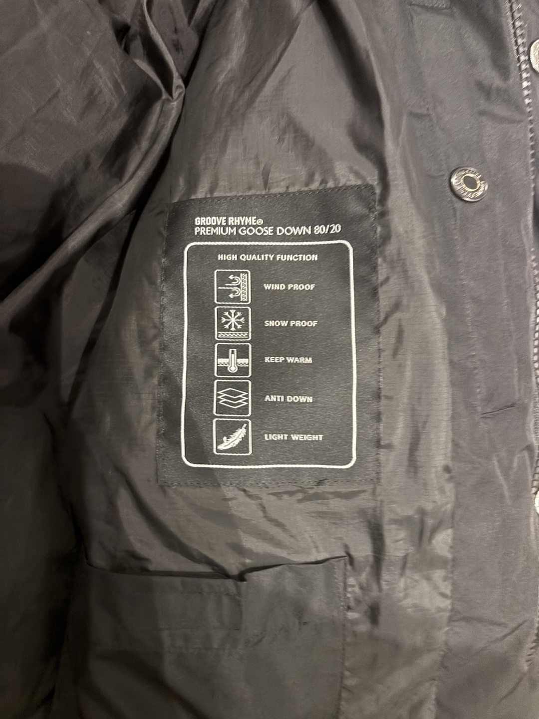 Premium Goose Down Long Parka L - photo 2