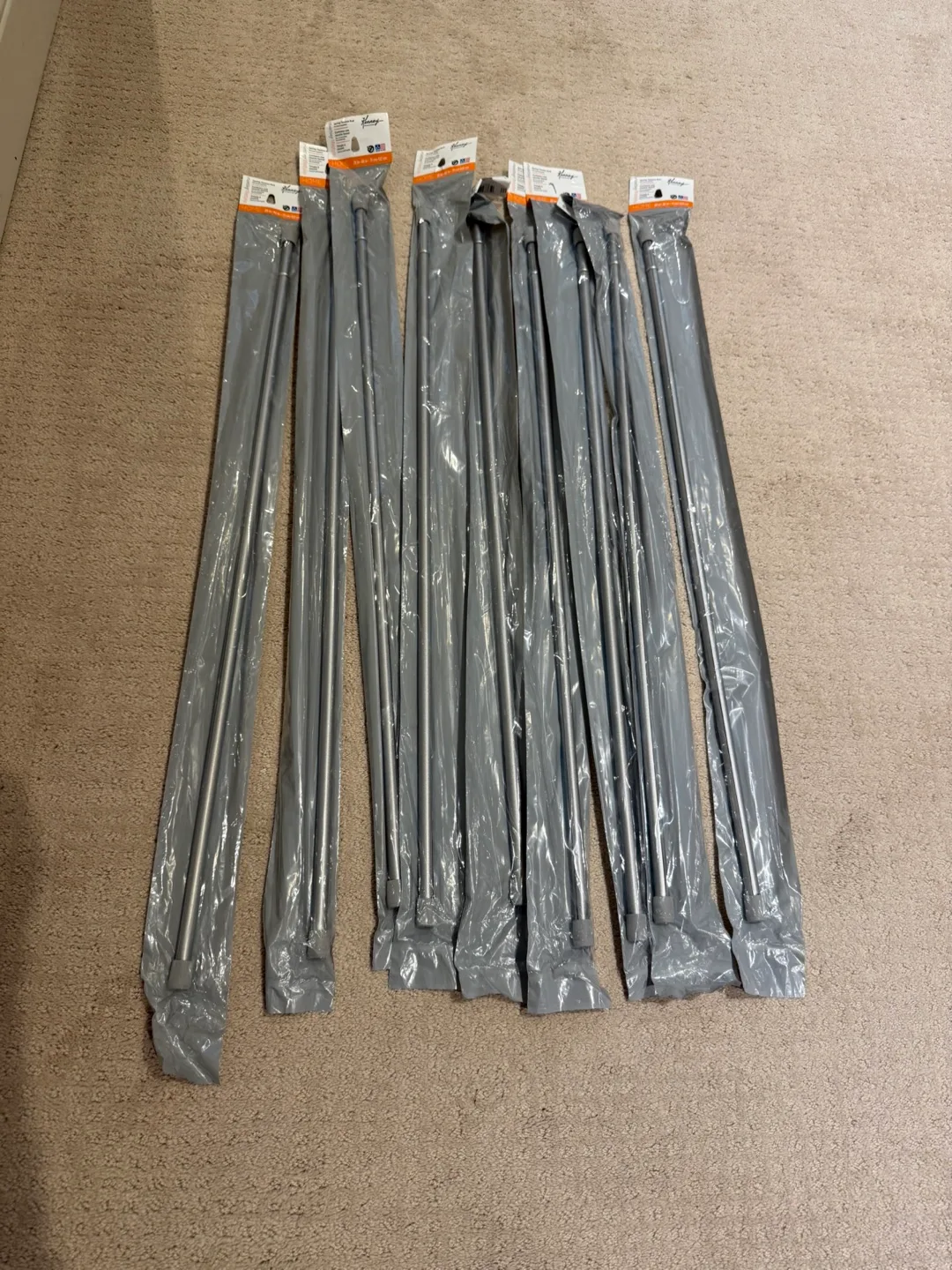 Kenney Spring Tension Rods 28-48in thumbnail