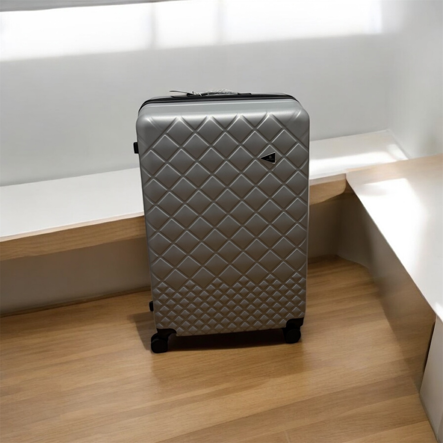 Silver Hardside Spinner Luggage