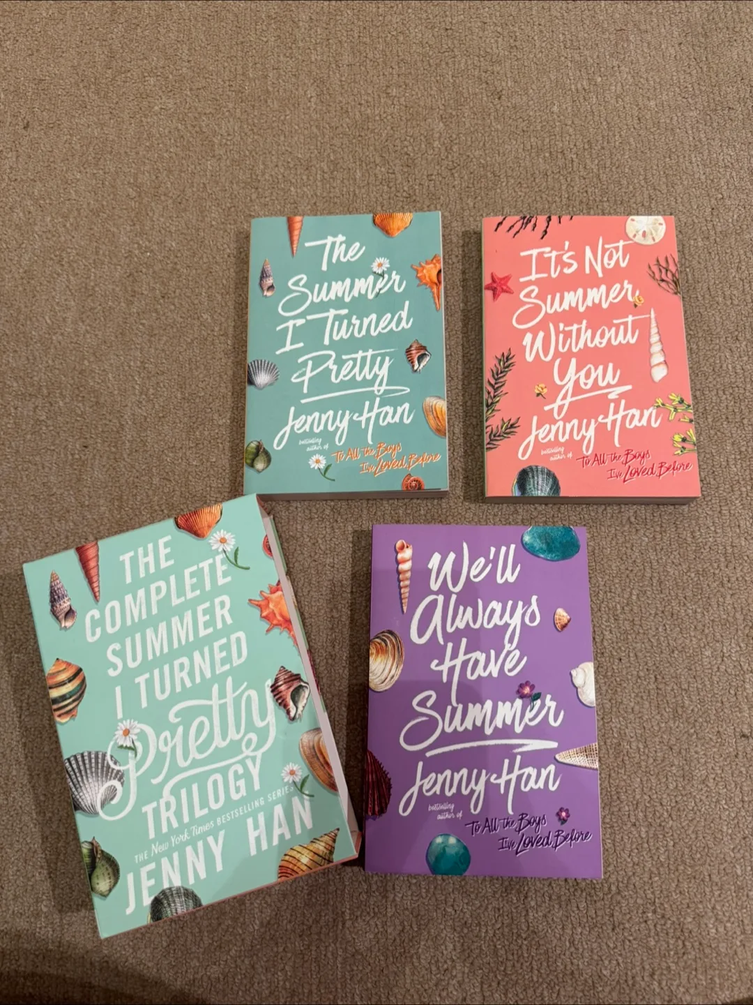 The Summer I Turned Pretty Trilogy by Jenny Han