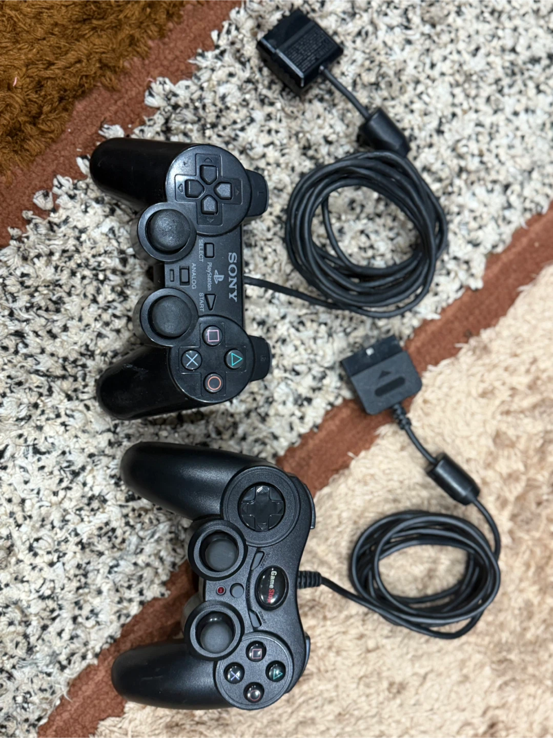 Sony PlayStation 2 Controllers - Set of 2