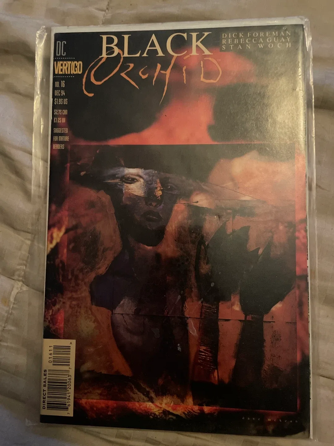 DC Vertigo Black Orchid Comic Book thumbnail