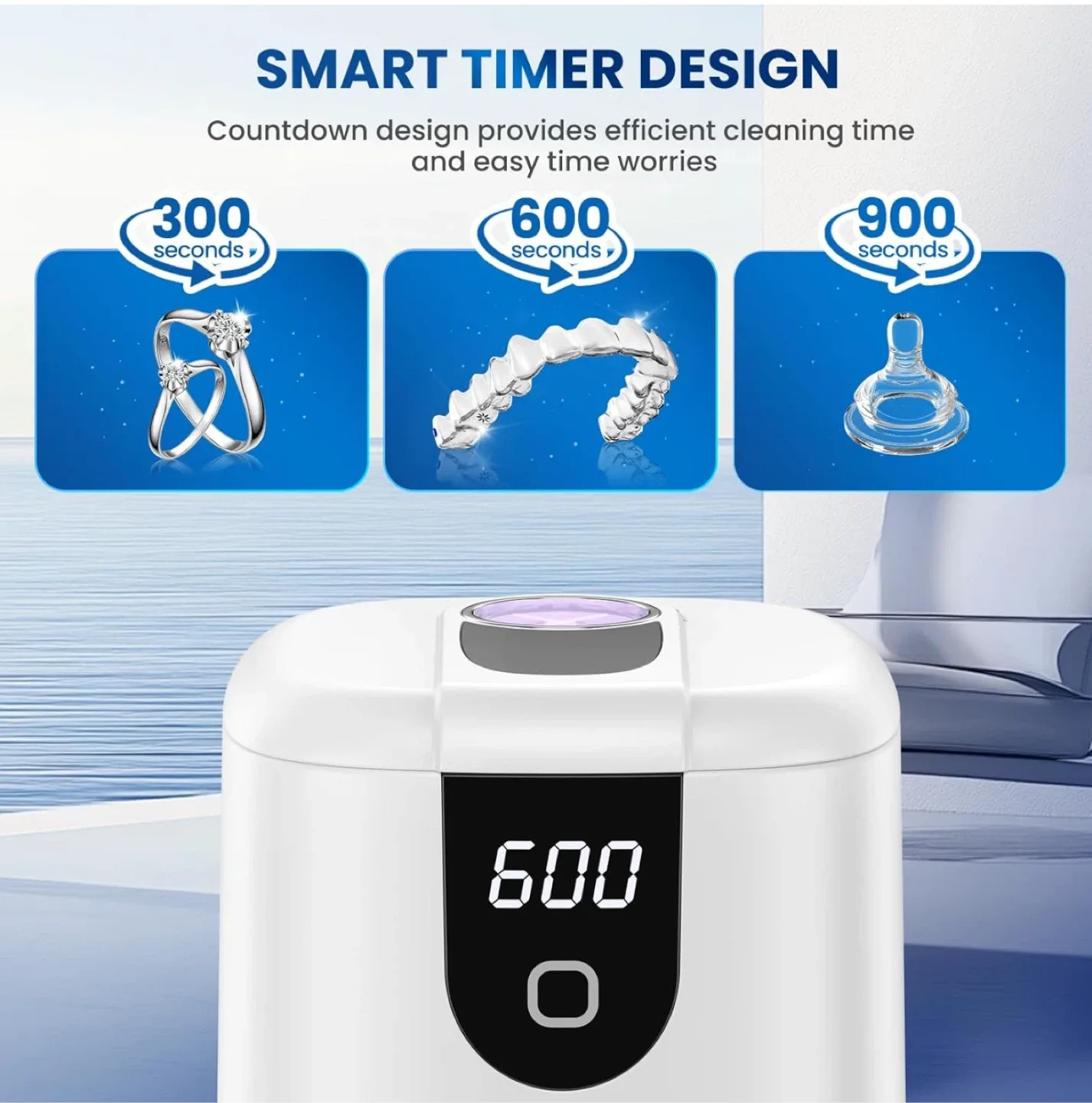 EcoBasic JX-536 Pro Retainer Cleaner - New! image indicator(6)