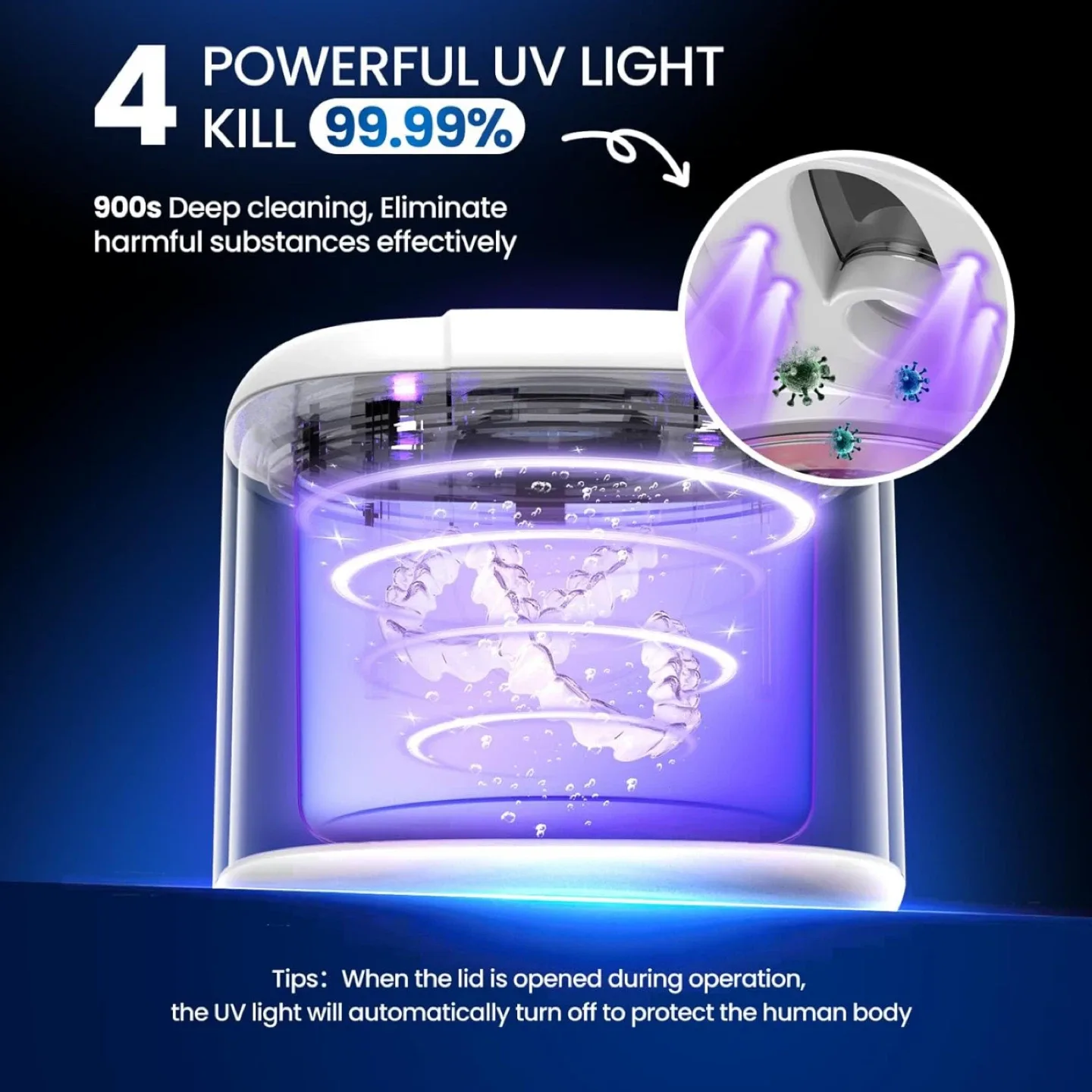 EcoBasic JX-536 Pro Retainer Cleaner - New! image indicator(3)