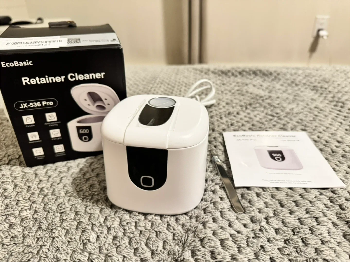 EcoBasic JX-536 Pro Retainer Cleaner - New! image indicator(9)