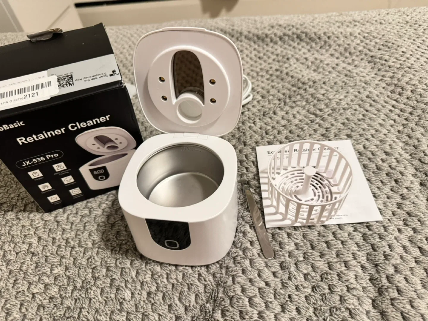 EcoBasic JX-536 Pro Retainer Cleaner - New! image indicator(10)