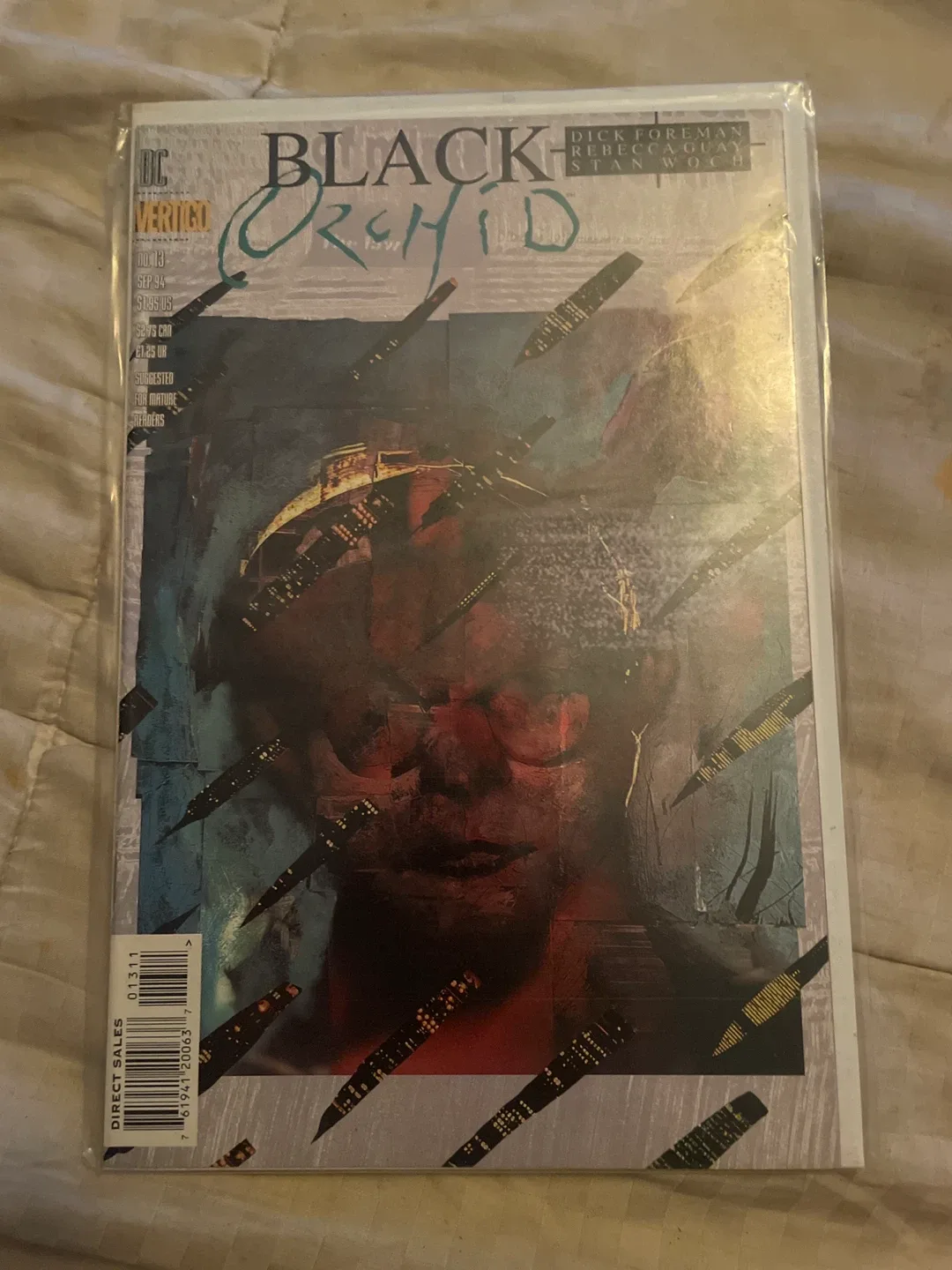 Black Orchid Comic Book - DC Vertigo thumbnail