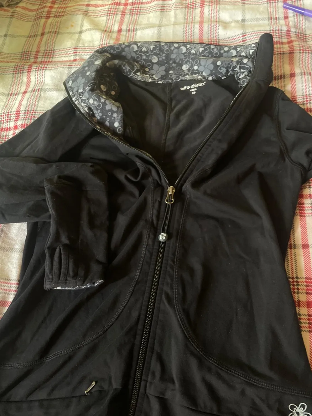 Tuff Athletics Black Jacket Size S/P thumbnail
