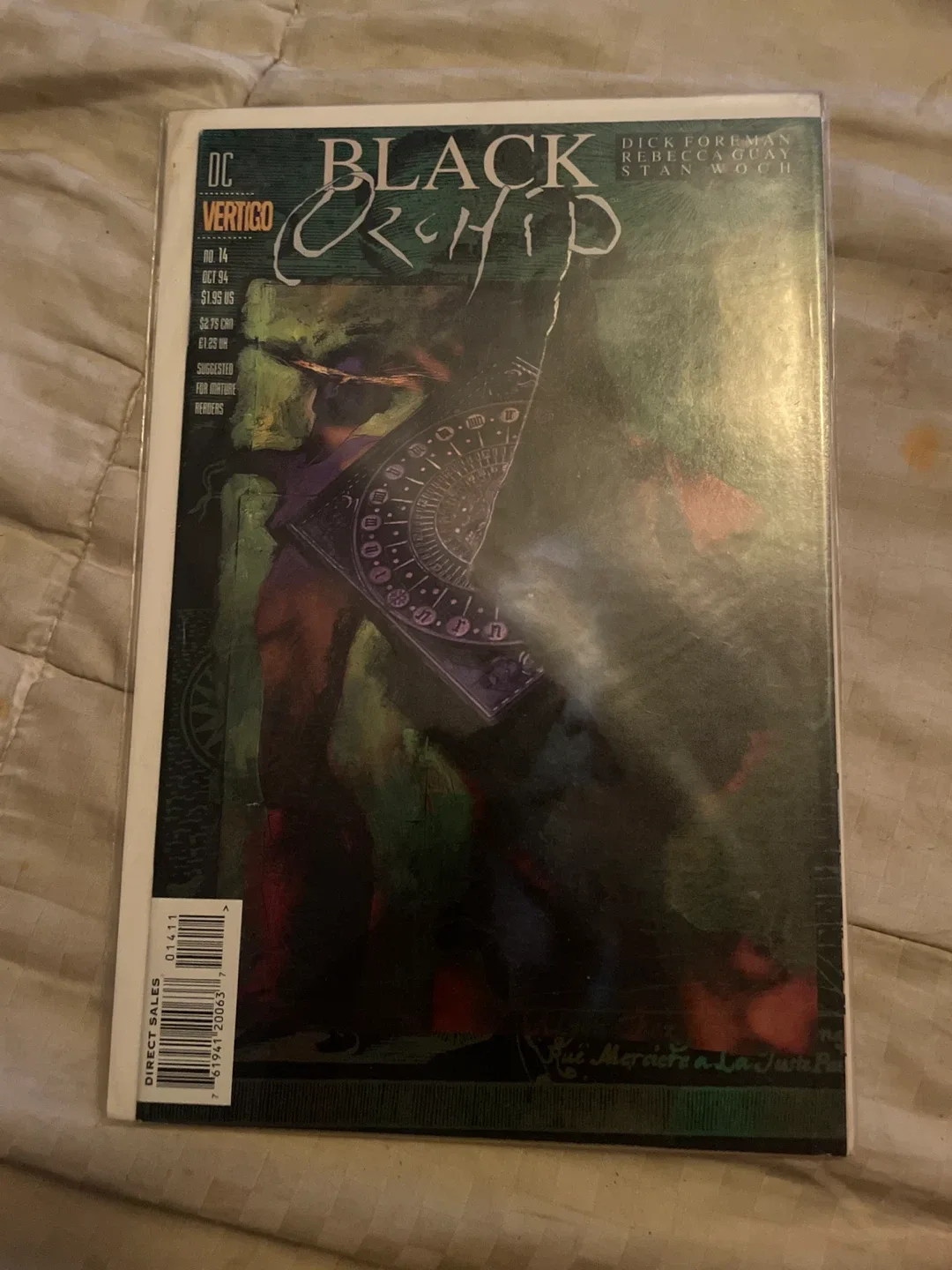 DC Vertigo Black Orchid #14 Comic Book thumbnail