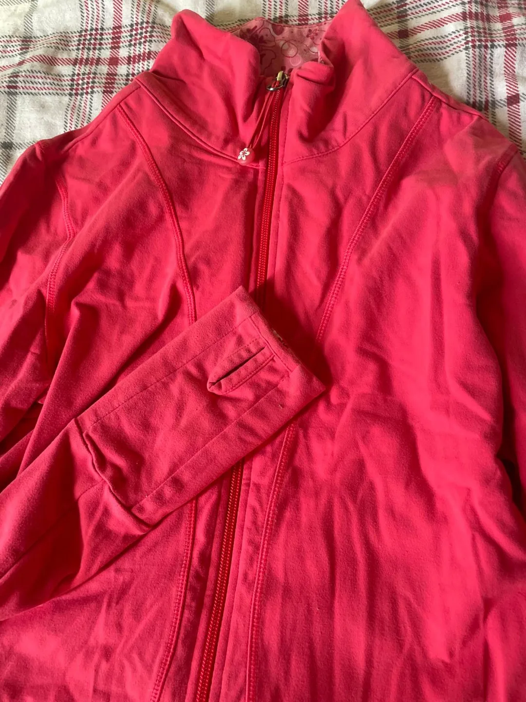 Tuff Athletics Pink Jacket - Size S thumbnail