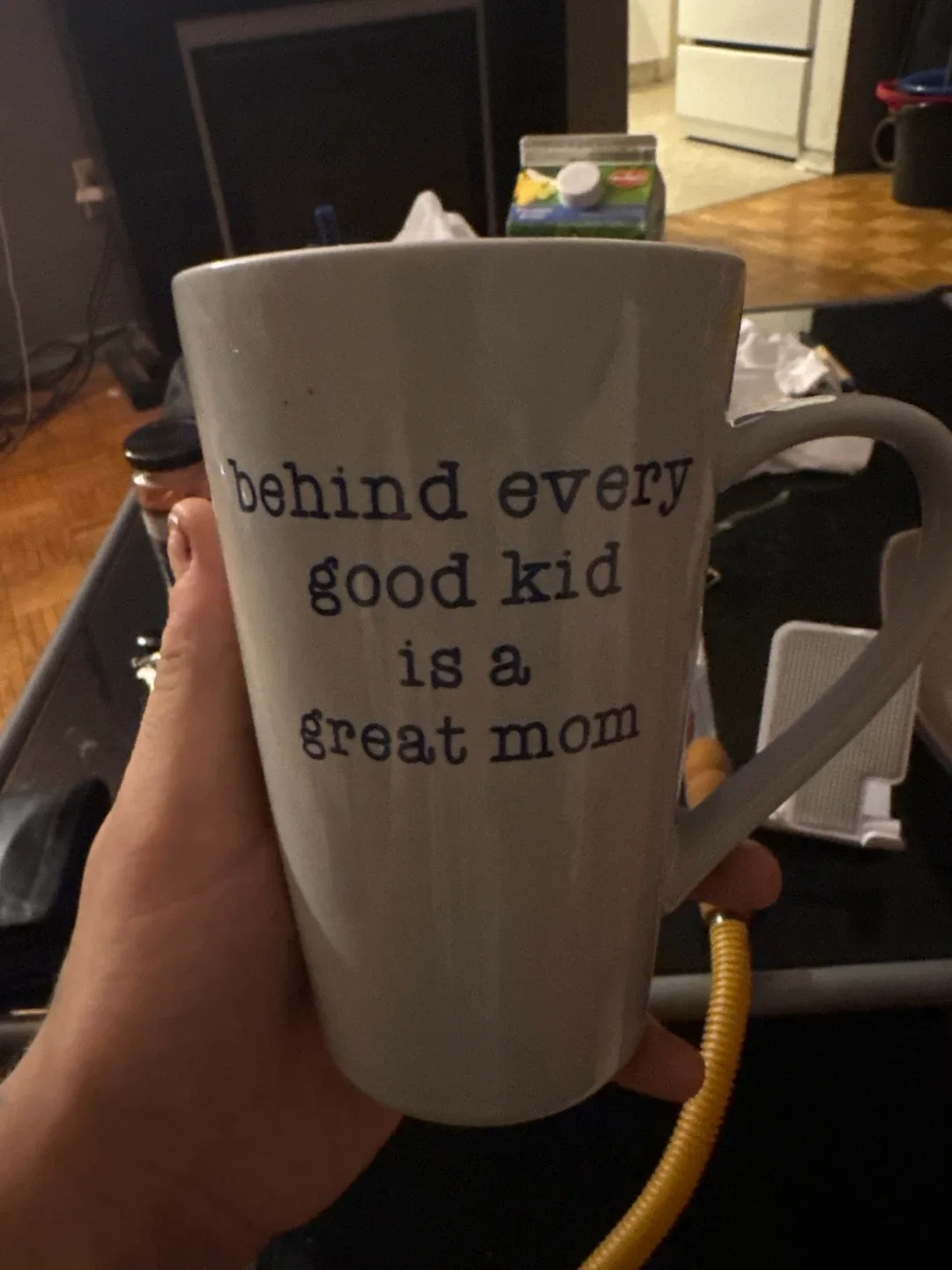 Mom Love Mug - "Behind Every Good Kid is a Great Mom" thumbnail