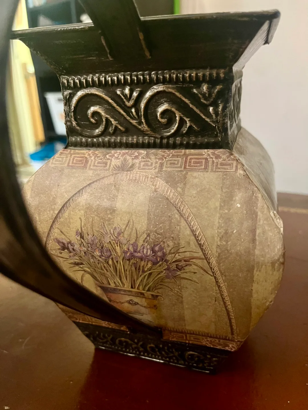 Decorative Beautiful, Rustic Pitcher - Joelson Industries image indicator(3)