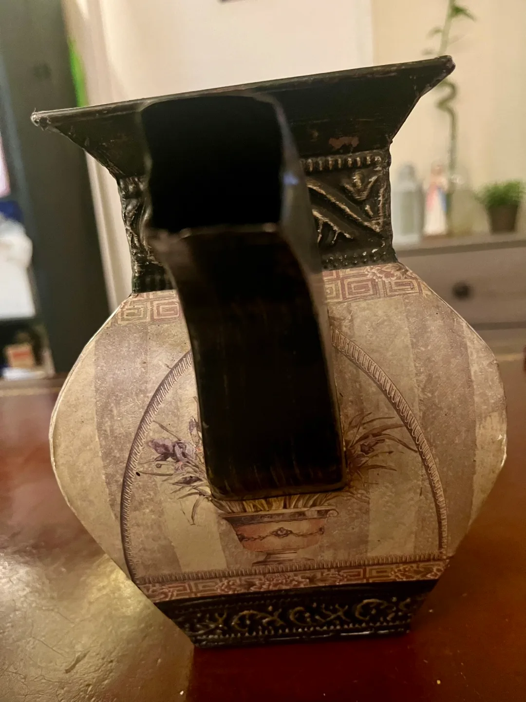 Decorative Beautiful, Rustic Pitcher - Joelson Industries image indicator(5)