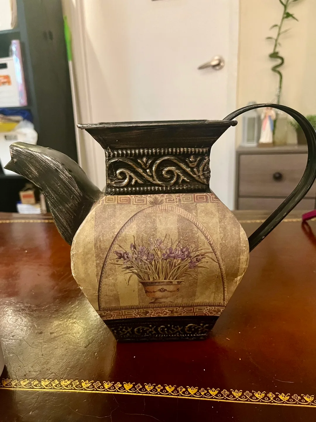 Decorative Beautiful, Rustic Pitcher - Joelson Industries image indicator(4)