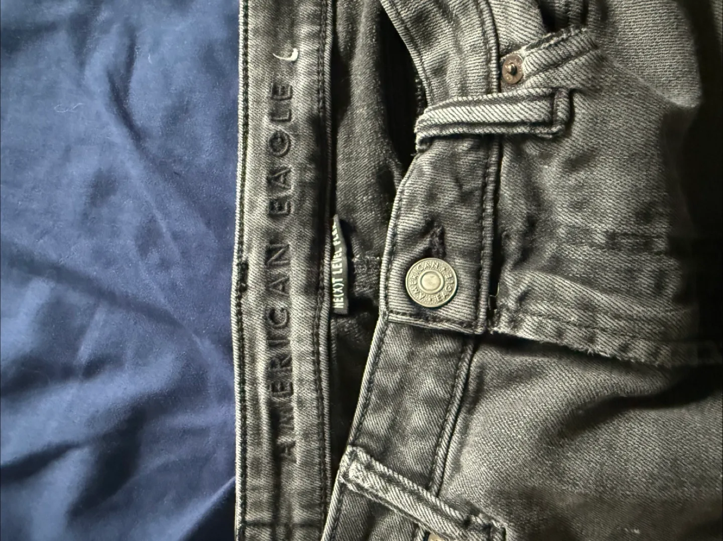 American Eagle Grey Jeans thumbnail