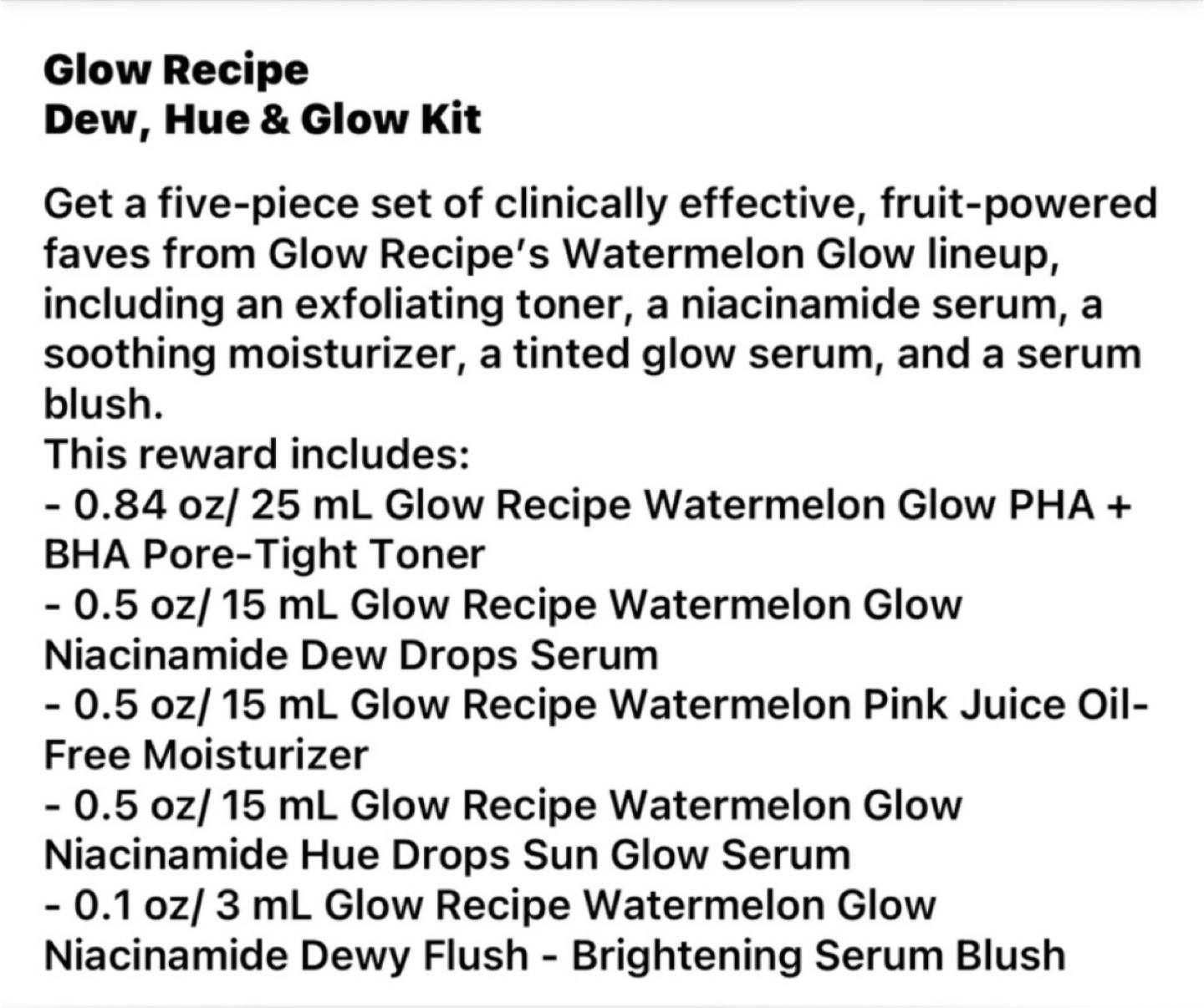 Glow Recipe Dew, Hue & Glow Kit - photo 2