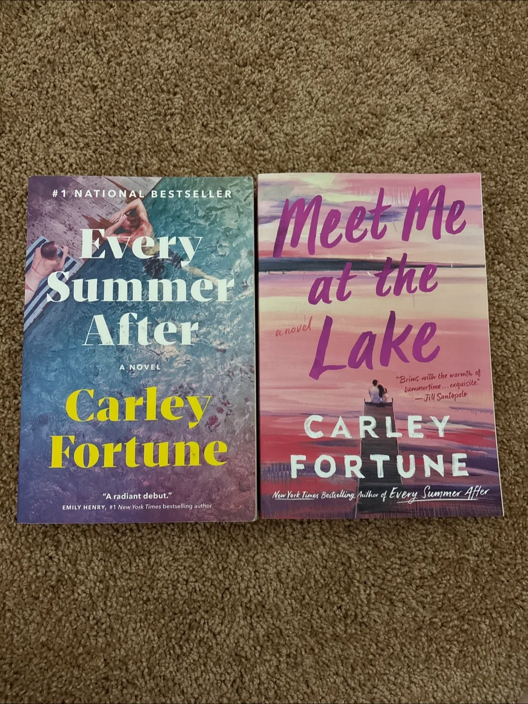 Every Summer After & Meet Me at the Lake by Carley Fortune thumbnail
