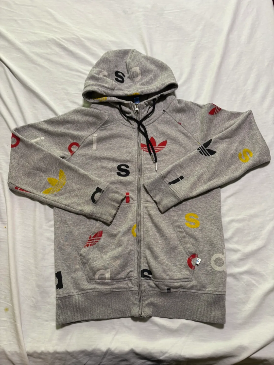 Adidas Full Zip Hoodie - Grey image indicator(2)