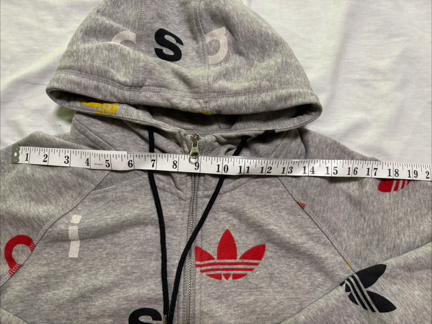 Adidas Full Zip Hoodie - Grey image indicator(8)