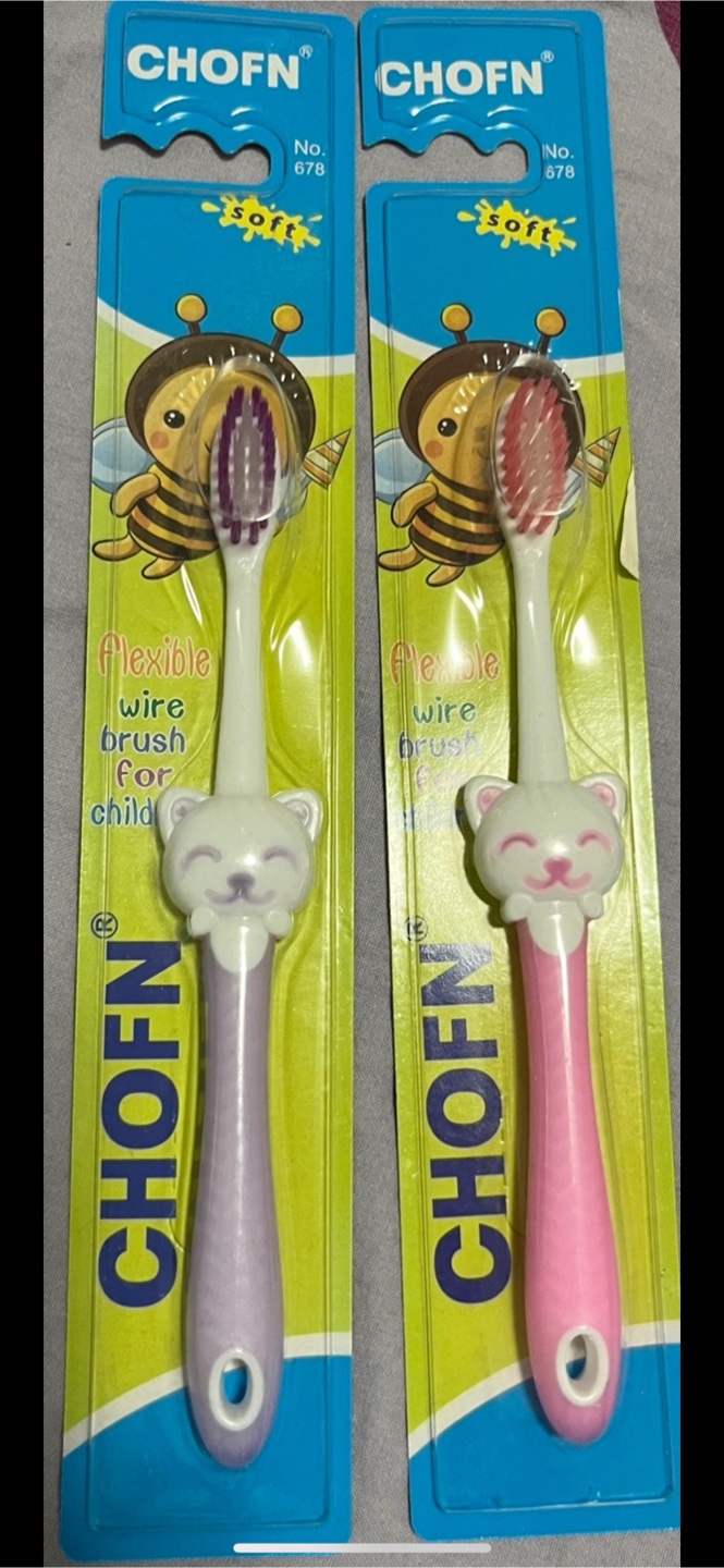 CHOFN Kids Toothbrush - Soft Bristles