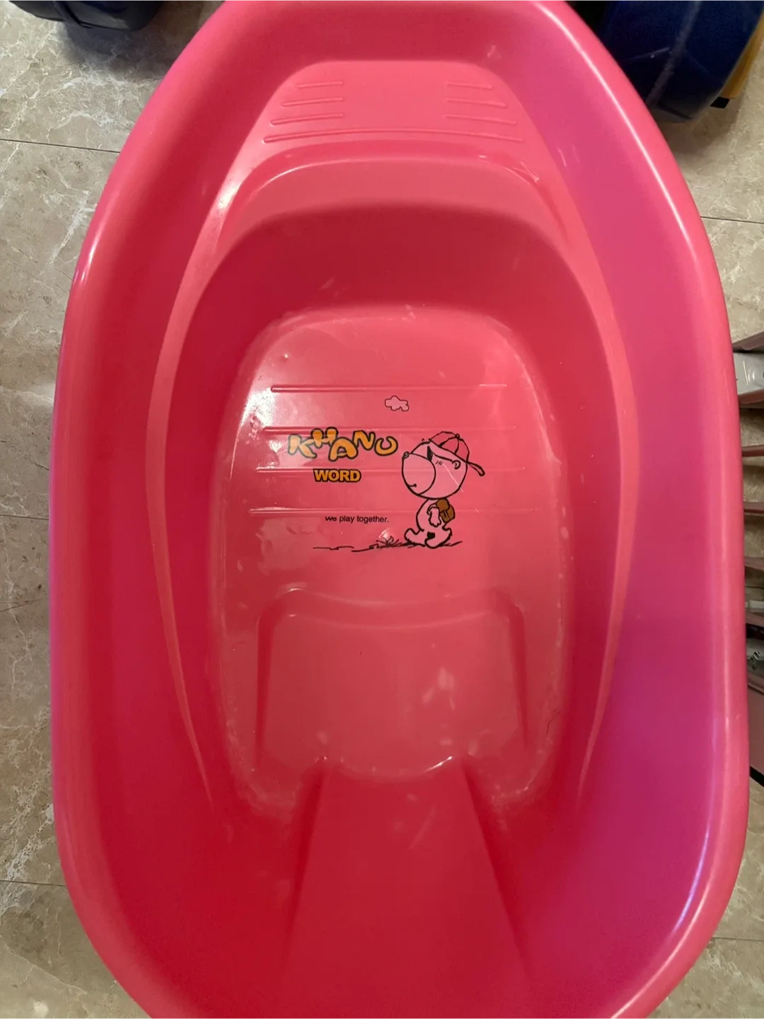 Khano Pink Baby Bathtub