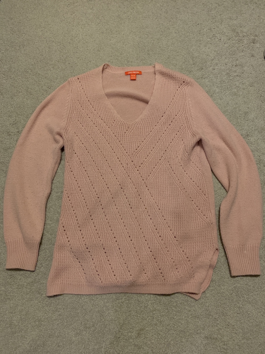 Joe Fresh Pink Sweater