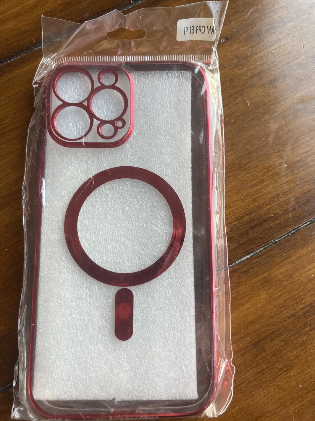 New IP 13 Pro Max Red Phone Case
