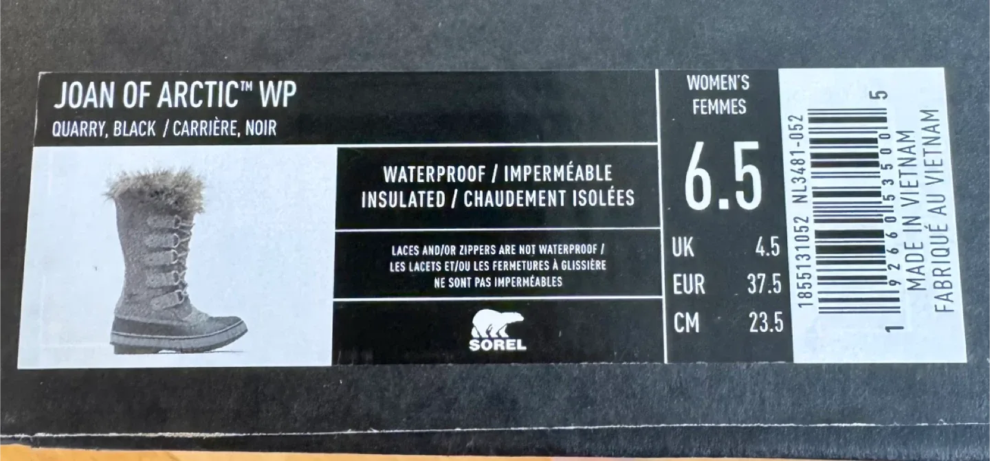 Sorel Joan of Arctic Waterproof Women's Snow Boots | Size 6.5 image indicator(8)