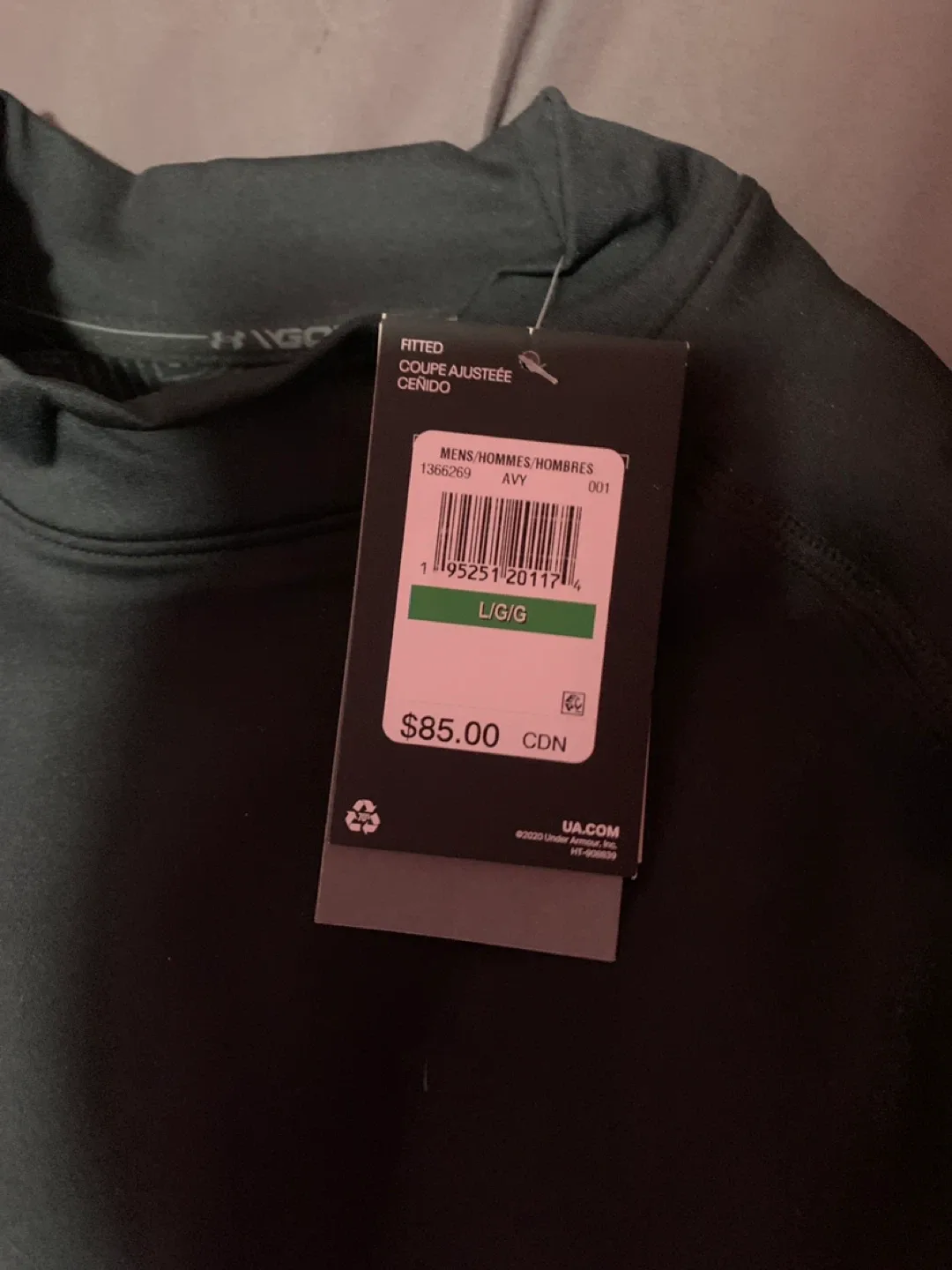 Under Armour Fitted Long Sleeve - Men's L/M image indicator(2)