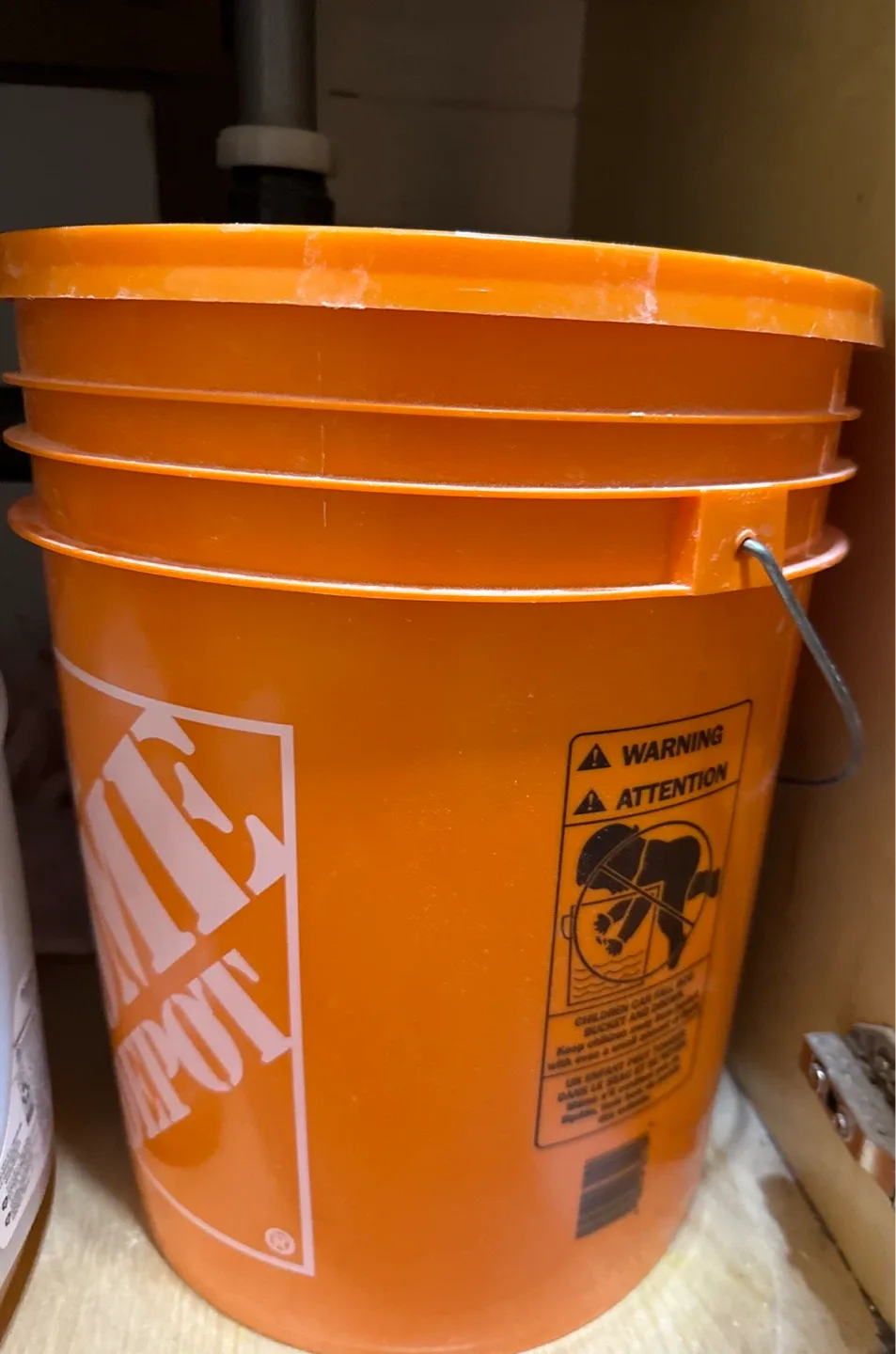 Home Depot Orange Bucket thumbnail
