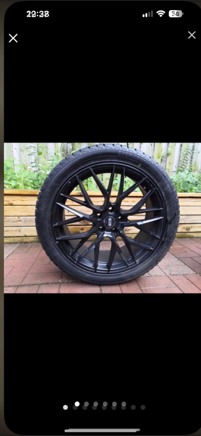 GLE 95% New. 255/40R/19–Two winter wheels with rims . $ 300