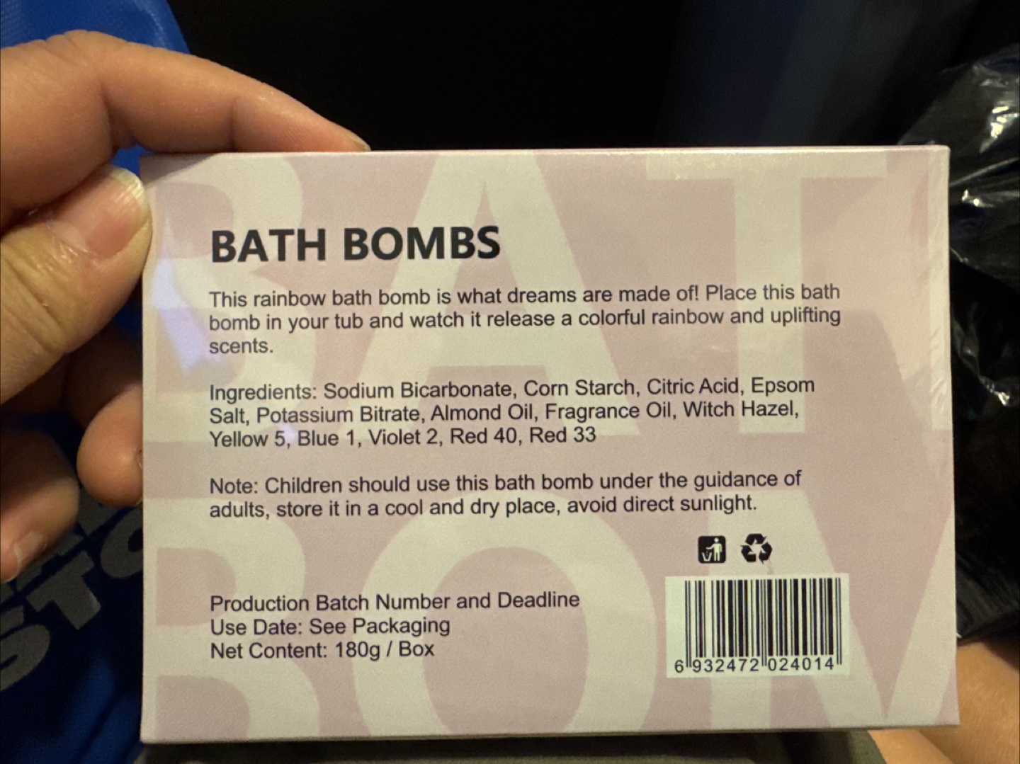 Rainbow Bath Bombs - New in Box! - photo 2