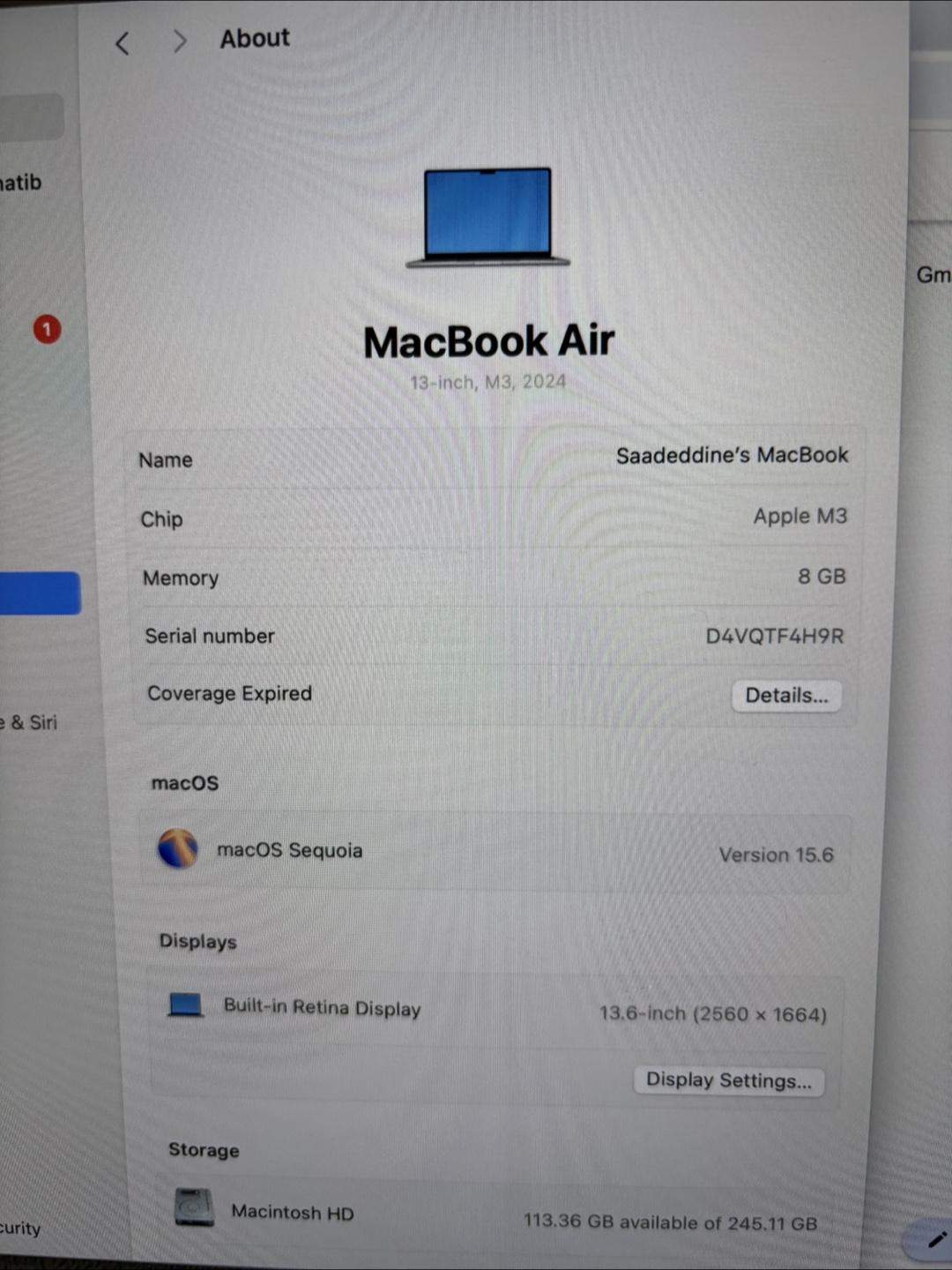 MacBook Air 13-inch M3 Chip - photo 3