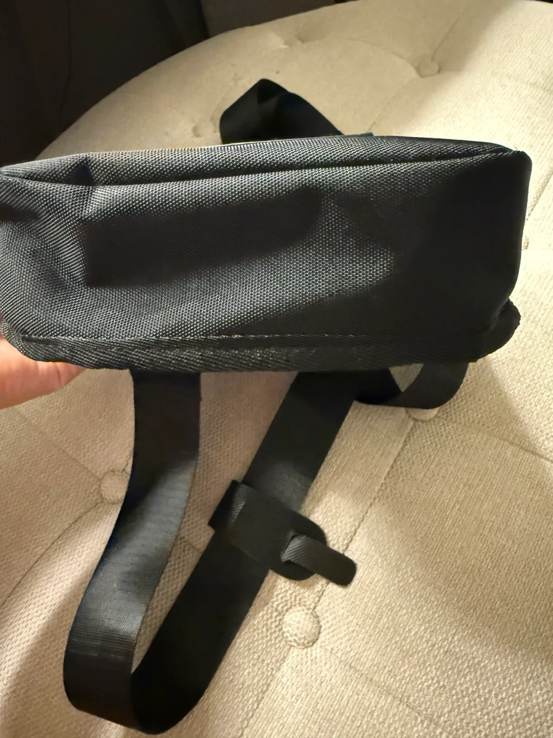 True Religion Black Sling Bag - New with Tags! image indicator(5)