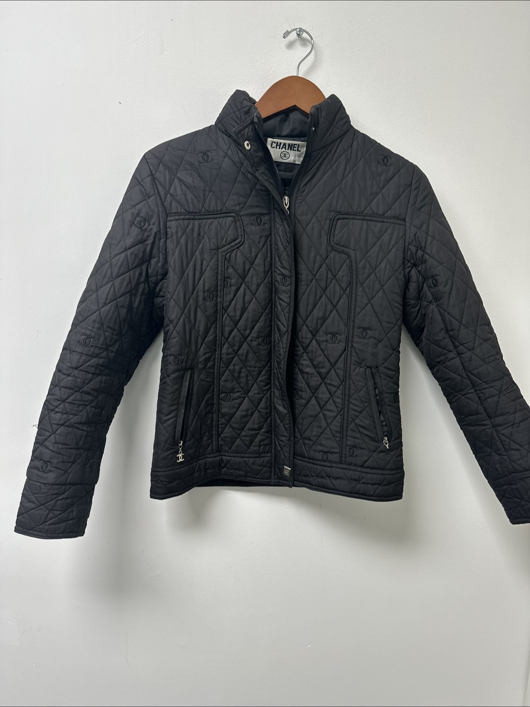 Chanel Black Quilted Jacket