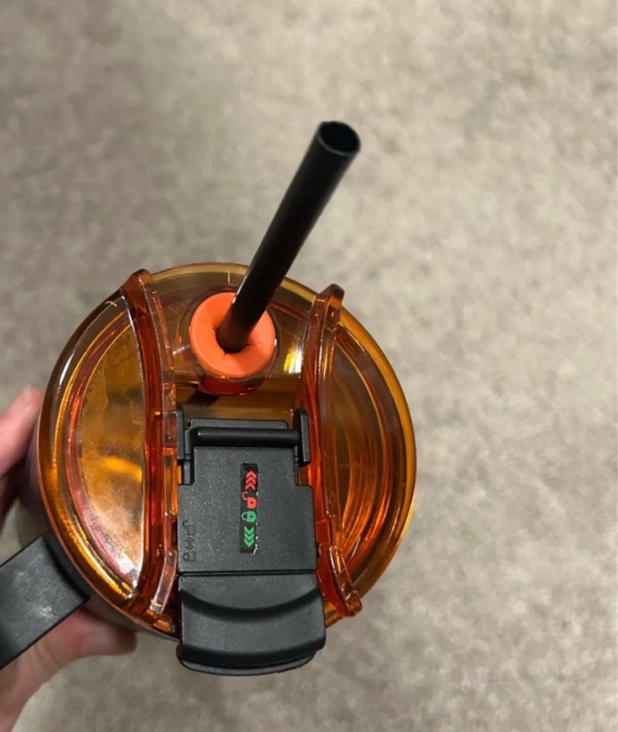 Disney Stitch Halloween Tumbler with Straw image indicator(5)