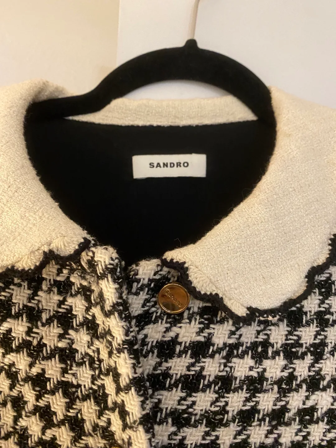 Sandro Houndstooth Dress image indicator(2)